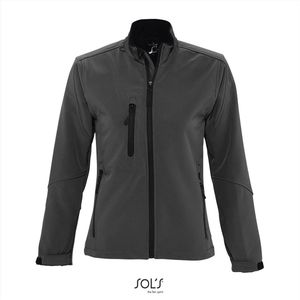 SOL'S Women´s Softshell Jacket Roxy L863 - Charcoal Grey (Solid) - XL