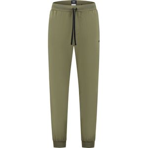 Boss Homewear broek - Open green - maat M (M) - Heren Volwassenen - Katoen/elastaan- 50515305-347-M