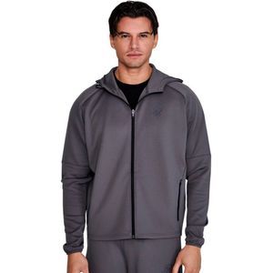 Siksilk - Full Zip Tech Hoodie - Grijs - Sweatshirt