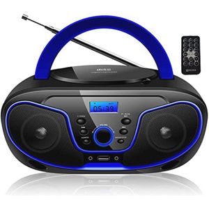 Draagbare CD-speler met FM-radio en USB