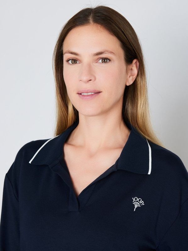 JOOP! - Leisure - T-shirt - Donkerblauw - Lange Mouw