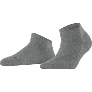 FALKE Sensitive London comfort band, geschikt voor diabetici duurzaam katoen sokken dames grijs - Maat 35-38