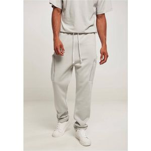 Urban Classics - Low Crotch Cargo Heren joggingbroek - 3XL - Grijs