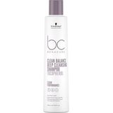 Schwarzkopf Bonacure Clean Balance Deep Cleansing Shampoo 250ml - Normale shampoo vrouwen - Voor Alle haartypes