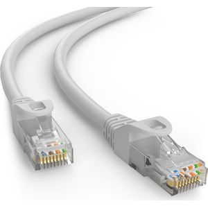 Wentronic CAT5E Netwerkkabel - RJ45 - Grijs - 50 m