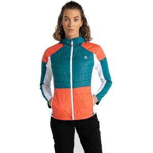 Dare2b Culmination Wool Hybrid Jas Groen,Oranje 42 Vrouw