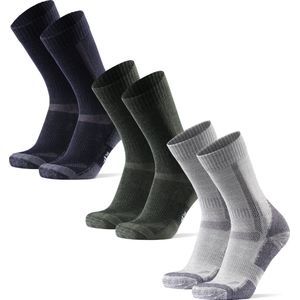 DANISH ENDURANCE - Wandelsokken - Merino Wol - 3 Paar - Anti Blaren & Ademend