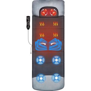 Volledige massagemat met Shiatsu-nekmassage en rugverwarming – Geschenken voor ouders