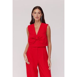 Harper & Yve - SABRINA - Blouse - Poppy Red - Korte Mouw