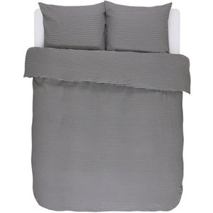 Essenza Zeia - Dekbedovertrek - Lits-jumeaux - 260x200/220 cm + 2 kussenslopen 60x70 cm - Anthracite