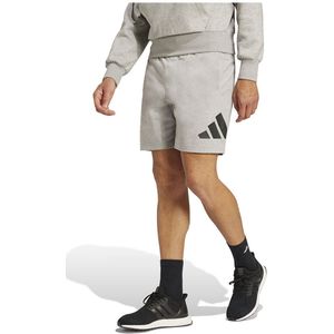 Adidas - Essentials Big Logo - Korte Broek - Grijs - Regular Man