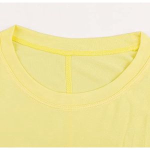 Dames Fitness Crop Tops Korte Mouwen Yoga T-shirts