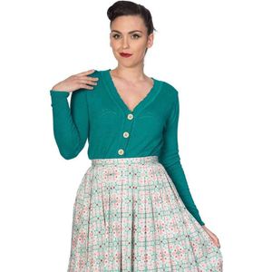 Dancing Days - JUNE Cardigan - XL - Groen