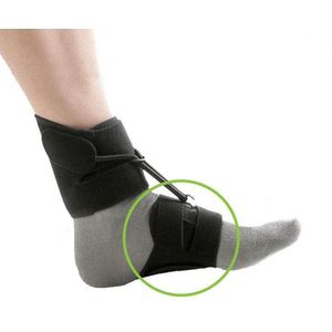 Orliman Boxia Shoeless Klapvoet Bandage - Kleur: Zwart - Maat: 1 - Zijde: Rechts