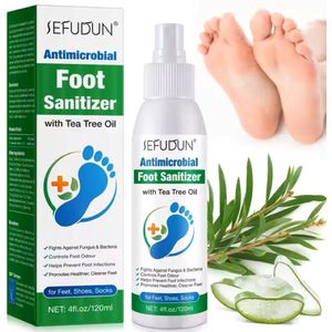 Foot Sanitizer - Hand- en Voetverzorging - Met Tea Tree Oil - Bestrijdt Schimmels en Bacteriën