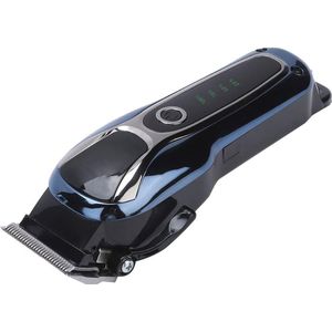 Professionele elektrische haartrimmer met 4 kamgeleiders voor kappers en thuisgebruik