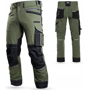 Werkbroek STRETCH LINE maat L STALCO PERFECT S-79300 Khaki