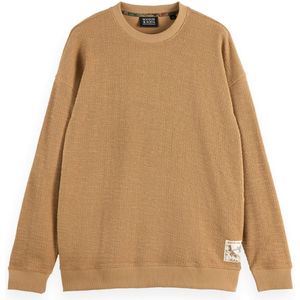 Scotch & Soda - Sweater Textured - Beige - Heren