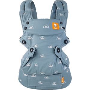 Tula Explore Baby Draagzak Harbor Skies - ergonomische baby draagzak vanaf geboorte