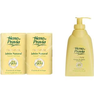 Heno Zeep 2 x 115 Gram & Zeep met Pomp 300 ml