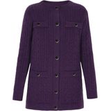 DreiMaster - Vest - Halflang - Ronde Hals - Met Knoopsluiting