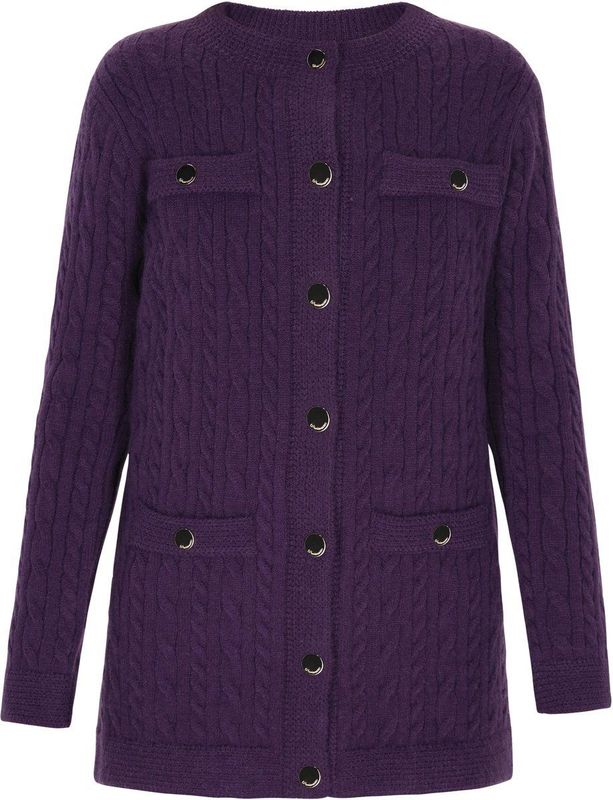 DreiMaster - Vest - Halflang - Ronde Hals - Met Knoopsluiting