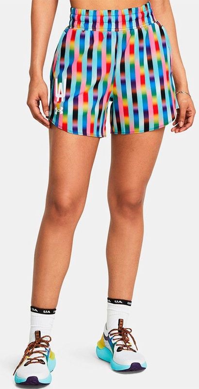 Under Armour - Flex Woven 5-Inch Pride - Korte Broek - Veelkleurig - Voor Vrouwen