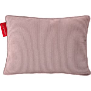 Auronic Warmtekussen - Knitted - 45x60 - Draadloos - Oplaadbaar - Elektrisch kussen - Infrarood - Poederroze