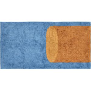 Villa Collection Styles Getuft tapijt 70 x 140 cm Blauw/Amber