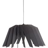 Vesper Hanglamp Ø 53 cm - Zwart - Bouwpakket - Stijlvolle Designlamp voor Woonkamer, Eetkamer en Slaapkamer