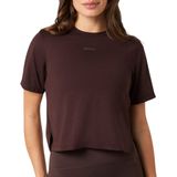 Björn Borg - Borg Cropped - T-Shirt - Molé - Dames Sporttop
