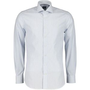 Nils Overhemd - Slim Fit - Blauw - 39