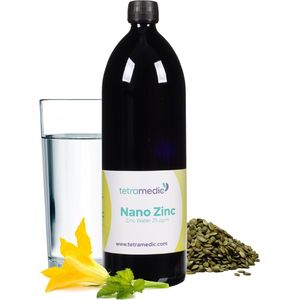 Nano Zinc | Colloïdaal Zink - 1000 ml - 25 ppm