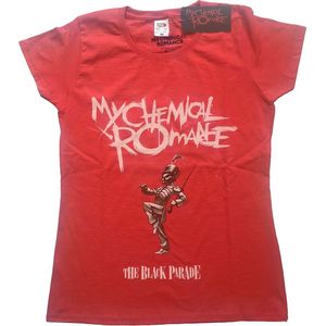 My Chemical Romance - The Black Parade Cover Dames T-shirt - XS - Rood