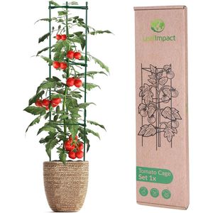 1 stuks klimhulp, tomaten en komkommers, aanpasbaar rankrooster voor tomaten, tomatenrankhulp, tomatenrankhulp, tomatenstokken, tomatenstokken, tomatenzuilen, bloemen en planten