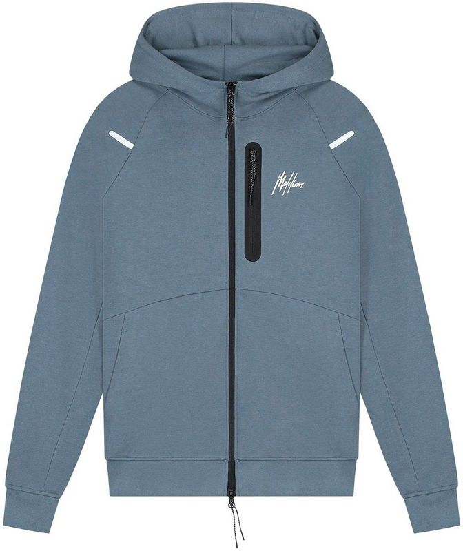 Malelions Sport Counter Zip Hoodie - Teal XS