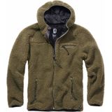 Brandit Teddyfleece Worker Olijf jacket Heren