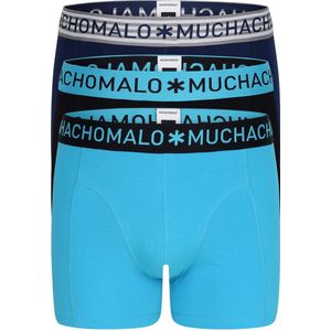 Muchachomalo Boxershort Solid 3-Pack - Maat: XL