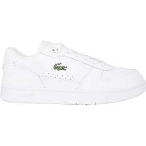 Lacoste - T-Clip - Heren Sneaker - Wit - TPU-Hielclip