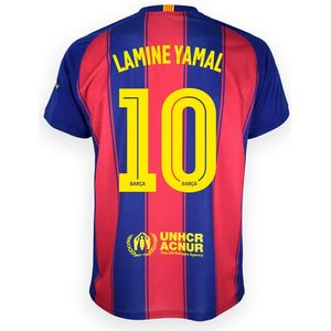 FC Barcelona - 25/26 Lamine Yamal - Thuis Korte Mouw T-shirt - Junior