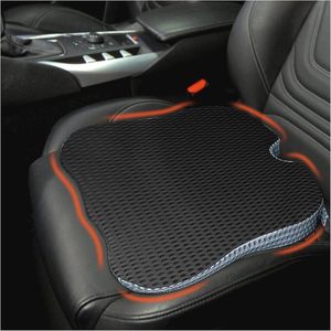Ergonomisch Traagschuim Stoelkussen - Wasbaar, Antislip en Comfortabel voor Bureaustoel, Rolstoel en Auto
