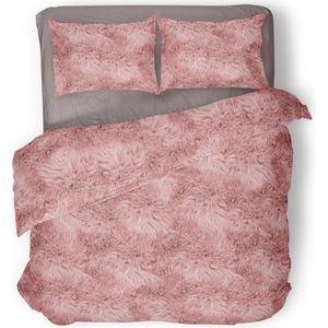 Elegance - Donna - Dekbedovertrek - Roze - 240x200/220cm - Micropercal