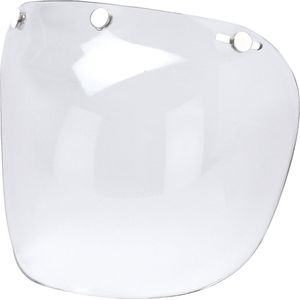 Redbike vizier | voor jethelm met 3 druk knopen | helder vizier