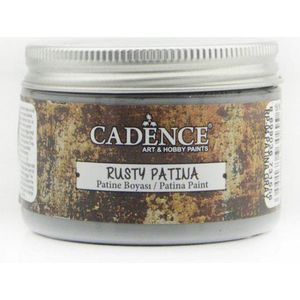 Cadence rusty patina verf Patina grijs 01 072 0004 0150  150 ml