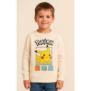Pokemon sweater trui maat 116/122