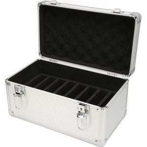 3,5"" Harde Schijf Opbergdoos, HDD Opbergdoos Koffer met 10 Sleuven, Externe Harde Schijf Draagtas met Veiligheidsslot Ontwerp