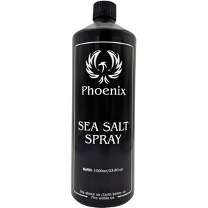Phoenix Hair Products - Sea Salt Spray Navulling - Medium/Strong Hold - Beach Look - Vegan - 1000ml