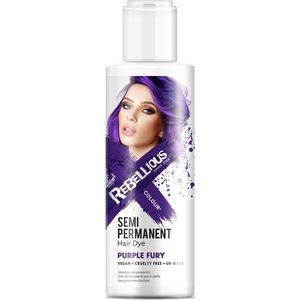 PaintGlow semi permanente haarverf Purple Fury - 100ml