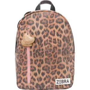 Zebra Trends Kinder Rugzak M Leo Camel Pink