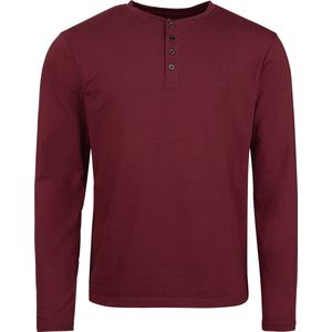 R.E.D. Rock-Engineered Design Rood overhemd met lange mouwen en knoopsluiting - Heren - S